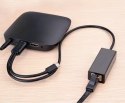 UGreen Zewnęrza karta sieciowa UGREEN RJ45 - USB 2.0 100 Mbps Ethernet czarny (CR110 20254)
