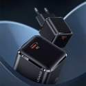 Usams USAMS Ładowarka sieciowa 1xUSB-C T45 mini 30W (only head) PD3.0 Fast Charging czarny/black CC148TC01 (US-CC148)