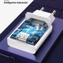 Usams USAMS Ładowarka sieciowa 1xUSB T22 18W 3A QC3.0 (only head) Fast Charging biały/white CC83TC01 (US-CC083)