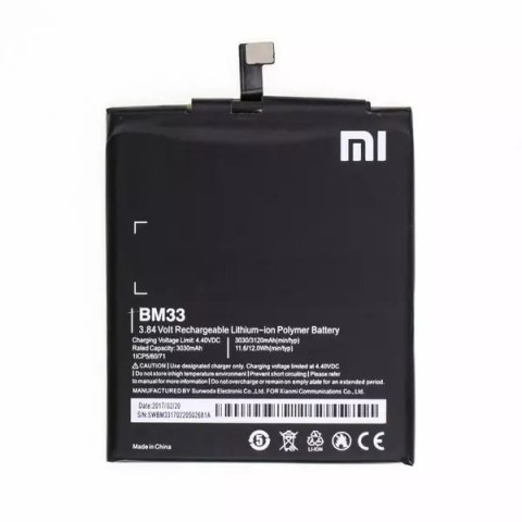 Xiaomi Bateria Xiaomi BM33 do Mi4i bulk 3030mAh Xiaomi Bateria Xiaomi BM33 do Mi4i bulk 3030mAh