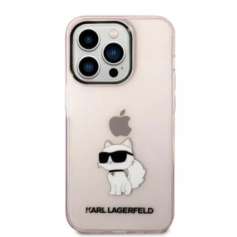 Karl Lagerfeld Etui Karl Lagerfeld KLHCP14XHNCHTCP do iPhone 14 Pro Max 6,7" hardcase Ikonik Choupette różowy/pink Karl Lagerfeld Etui Karl Lagerfeld KLHCP14XHNCHTCP do iPhone 14 Pro Max 6,7" hardcase Ikonik Choupette różowy/pink