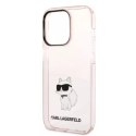 Karl Lagerfeld Etui Karl Lagerfeld KLHCP14XHNCHTCP do iPhone 14 Pro Max 6,7" hardcase Ikonik Choupette różowy/pink