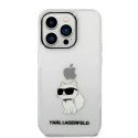 Karl Lagerfeld Etui Karl Lagerfeld KLHCP14XHNCHTCT do iPhone 14 Pro Max 6,7"hardcase Ikonik Choupette transparent