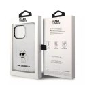 Karl Lagerfeld Etui Karl Lagerfeld KLHCP14XHNCHTCT do iPhone 14 Pro Max 6,7"hardcase Ikonik Choupette transparent