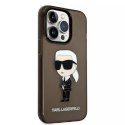 Karl Lagerfeld Etui Karl Lagerfeld KLHCP14XHNIKTCK do iPhone 14 Pro Max 6,7" hardcase Ikonik Karl Lagerfeld czarny/black