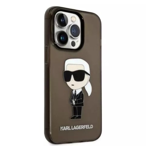 Karl Lagerfeld Etui Karl Lagerfeld KLHCP14XHNIKTCK do iPhone 14 Pro Max 6,7" hardcase Ikonik Karl Lagerfeld czarny/black Karl Lagerfeld Etui Karl Lagerfeld KLHCP14XHNIKTCK do iPhone 14 Pro Max 6,7" hardcase Ikonik Karl Lagerfeld czarny/black