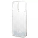 Karl Lagerfeld Etui Karl Lagerfeld KLHCP14XLMNMS do iPhone 14 Pro Max 6,7" hardcase Liquid Glitter Monogram srebrny/silver