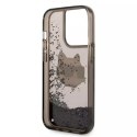 Karl Lagerfeld Etui Karl Lagerfeld KLHCP14XLNCHCK do iPhone 14 Pro Max 6,7" hardcase Glitter Choupette Head czarny/black