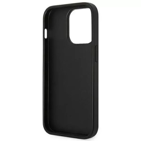 Karl Lagerfeld Etui Karl Lagerfeld KLHCP14XSAPKHK do iPhone 14 Pro Max 6,7" hardcase Saffiano Karl`s Head Patch czarny/black Karl Lagerfeld Etui Karl Lagerfeld KLHCP14XSAPKHK do iPhone 14 Pro Max 6,7" hardcase Saffiano Karl`s Head Patch czarny/black