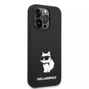 Karl Lagerfeld Etui Karl Lagerfeld KLHCP14XSNCHBCK do iPhone 14 Pro Max 6,7" hardcase Silicone Choupette czarny/black
