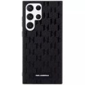 Karl Lagerfeld Karl Lagerfeld KLHCS23LSAKLHPK do Samsung Galaxy S23 Ultra S918 hardcase czarny/black Saffiano Mono Metal Logo