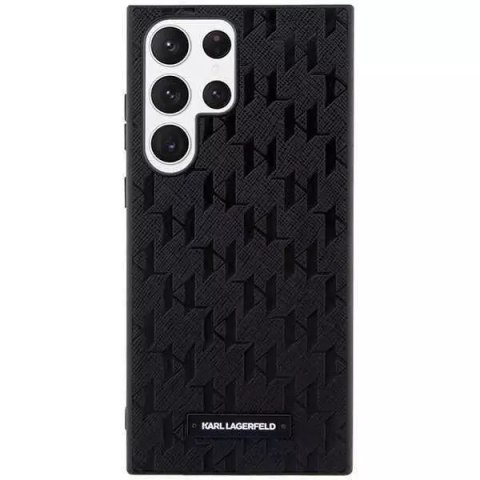 Karl Lagerfeld Karl Lagerfeld KLHCS23LSAKLHPK do Samsung Galaxy S23 Ultra S918 hardcase czarny/black Saffiano Mono Metal Logo Karl Lagerfeld Karl Lagerfeld KLHCS23LSAKLHPK do Samsung Galaxy S23 Ultra S918 hardcase czarny/black Saffiano Mono Metal Logo