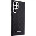 Karl Lagerfeld Karl Lagerfeld KLHCS23LSAKLHPK do Samsung Galaxy S23 Ultra S918 hardcase czarny/black Saffiano Mono Metal Logo