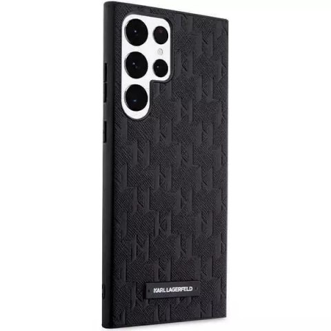 Karl Lagerfeld Karl Lagerfeld KLHCS23LSAKLHPK do Samsung Galaxy S23 Ultra S918 hardcase czarny/black Saffiano Mono Metal Logo Karl Lagerfeld Karl Lagerfeld KLHCS23LSAKLHPK do Samsung Galaxy S23 Ultra S918 hardcase czarny/black Saffiano Mono Metal Logo