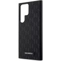 Karl Lagerfeld Karl Lagerfeld KLHCS23LSAKLHPK do Samsung Galaxy S23 Ultra S918 hardcase czarny/black Saffiano Mono Metal Logo