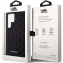 Karl Lagerfeld Karl Lagerfeld KLHCS23LSAKLHPK do Samsung Galaxy S23 Ultra S918 hardcase czarny/black Saffiano Mono Metal Logo