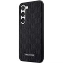 Karl Lagerfeld Karl Lagerfeld KLHCS23MSAKLHPK do Samsung Galaxy S23+ S916 hardcase czarny/black Saffiano Mono Metal Logo