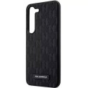 Karl Lagerfeld Karl Lagerfeld KLHCS23MSAKLHPK do Samsung Galaxy S23+ S916 hardcase czarny/black Saffiano Mono Metal Logo