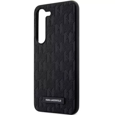 Karl Lagerfeld Karl Lagerfeld KLHCS23MSAKLHPK do Samsung Galaxy S23+ S916 hardcase czarny/black Saffiano Mono Metal Logo Karl Lagerfeld Karl Lagerfeld KLHCS23MSAKLHPK do Samsung Galaxy S23+ S916 hardcase czarny/black Saffiano Mono Metal Logo