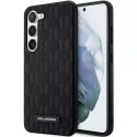 Karl Lagerfeld Karl Lagerfeld KLHCS23SSAKLHPK do Samsung Galaxy S23 S911 hardcase czarny/black Saffiano Mono Metal Logo