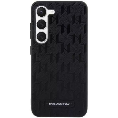 Karl Lagerfeld Karl Lagerfeld KLHCS23SSAKLHPK do Samsung Galaxy S23 S911 hardcase czarny/black Saffiano Mono Metal Logo Karl Lagerfeld Karl Lagerfeld KLHCS23SSAKLHPK do Samsung Galaxy S23 S911 hardcase czarny/black Saffiano Mono Metal Logo