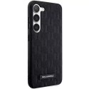 Karl Lagerfeld Karl Lagerfeld KLHCS23SSAKLHPK do Samsung Galaxy S23 S911 hardcase czarny/black Saffiano Mono Metal Logo
