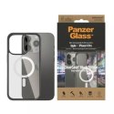 PanzerGlass Etui PanzerGlass ClearCase MagSafe do iPhone 14 Pro 6,1" Antibacterial czarny/black 0414