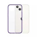PanzerGlass Etui PanzerGlass ClearCase do iPhone 13 6.1" Antibacterial Military grade Grape 0332