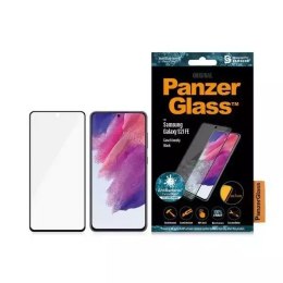PanzerGlass Szkło PanzerGlass E2E Microfracture do Sam S21 FE Case Friendly Finger Print AntiBacterial czarny/black 7275