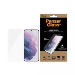 PanzerGlass Szkło PanzerGlass E2E Microfracture do Samsung S22 G901 Case Friendly AntiBacterial czarny/black 7293