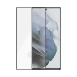 PanzerGlass Szkło PanzerGlass E2E Microfracture do Samsung S22 Ultra G908 Case Friendly AntiBacterial czarny/black 7295