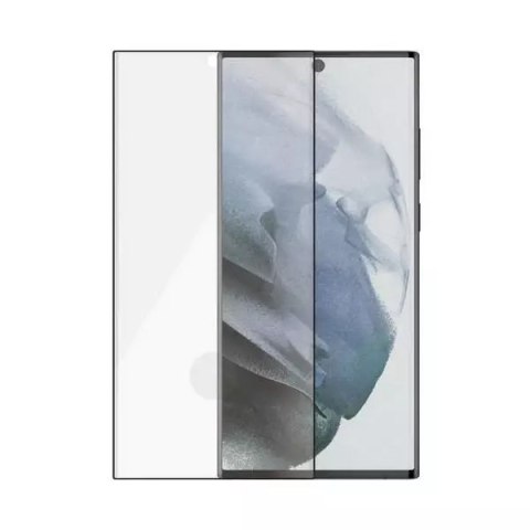 PanzerGlass Szkło PanzerGlass E2E Microfracture do Samsung S22 Ultra G908 Case Friendly AntiBacterial czarny/black 7295 PanzerGlass Szkło PanzerGlass E2E Microfracture do Samsung S22 Ultra G908 Case Friendly AntiBacterial czarny/black 7295