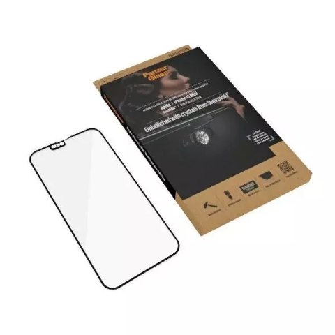 PanzerGlass Szkło PanzerGlass E2E Microfracture do iPhone 13 Mini 5,4" CamSlider Swarovsky Case Friendly AntiBacterial czarny/black 2750 PanzerGlass Szkło PanzerGlass E2E Microfracture do iPhone 13 Mini 5,4" CamSlider Swarovsky Case Friendly AntiBacterial czarny/black 2750