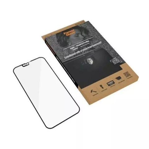 PanzerGlass Szkło PanzerGlass E2E Microfracture do iPhone 13 Pro Max 6,7" CamSlider Swarovsky Case Friendly AntiBacterial czarny/black 2752 PanzerGlass Szkło PanzerGlass E2E Microfracture do iPhone 13 Pro Max 6,7" CamSlider Swarovsky Case Friendly AntiBacterial czarny/black 2752