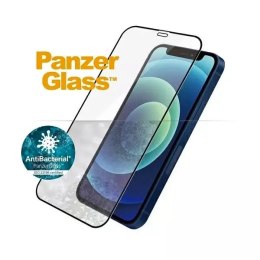 PanzerGlass Szkło PanzerGlass E2E Super+ do iPhone 12 Mini Case Friendly AntiBacterial MicroFracture czarny/black