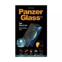 PanzerGlass Szkło PanzerGlass E2E Super+ do iPhone 12 Mini Case Friendly AntiBacterial Microfracture Privacy czarny/black