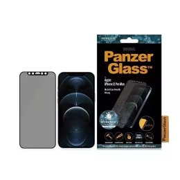 PanzerGlass Szkło PanzerGlass E2E Super+ do iPhone 12 Pro Max Case Friendly AntiBacterial Microfracture Privacy czarny/black