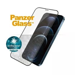 PanzerGlass Szkło PanzerGlass E2E Super+ do iPhone 12 Pro Max Case Friendly AntiBacterial Microfracture czarny/black