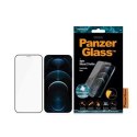 PanzerGlass Szkło PanzerGlass E2E Super+ do iPhone 12 Pro Max Case Friendly AntiBacterial Microfracture czarny/black