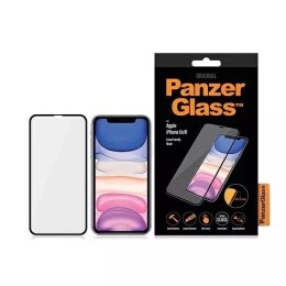 PanzerGlass Szkło PanzerGlass E2E Super+ do iPhone XR/11 Case Friendly czarny/black