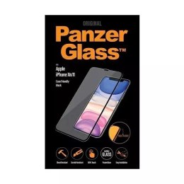 PanzerGlass Szkło PanzerGlass E2E Super+ do iPhone XR/11 Case Friendly czarny/black
