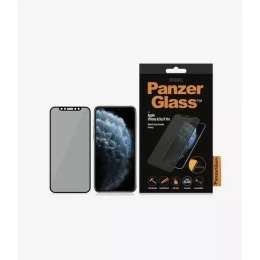 PanzerGlass Szkło PanzerGlass E2E Super+ do iPhone X/XS /11 Pro Case Friendly Privacy czarny/black