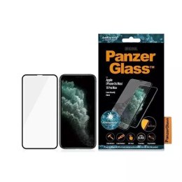 PanzerGlass Szkło PanzerGlass E2E Super+ do iPhone XS Max /11 Pro Max Case Friendly AntiBacterial czarny/black