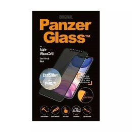 PanzerGlass Szkło PanzerGlass E2E Super+ do iPhone Xr/11 Case Friendly, CamSlider Privacy czarny/black