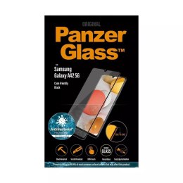 PanzerGlass Szkło hartowane PanzerGlass E2E Super+ do Galaxy A42 5G A426 Case Friendly AntiBacterial czarny/black