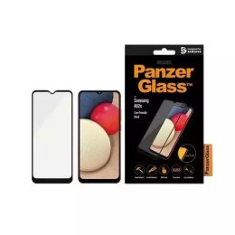 PanzerGlass Szkło hartowane PanzerGlass E2E Super+ do Samsung Galaxy A02s A025F Case Friendly AntiBacterial czarny/black