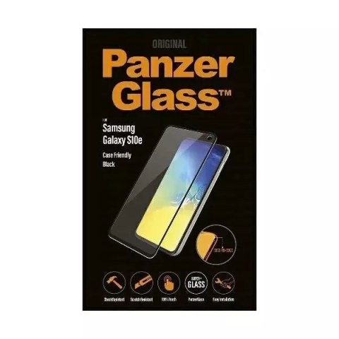 PanzerGlass Szkło hartowane PanzerGlass E2E Super+ do Samsung S10e G970 Case Friendly czarny/black PanzerGlass Szkło hartowane PanzerGlass E2E Super+ do Samsung S10e G970 Case Friendly czarny/black