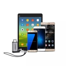 UGreen Adapter UGREEN przejściówka z USB Typ C na micro USB szary (50590)
