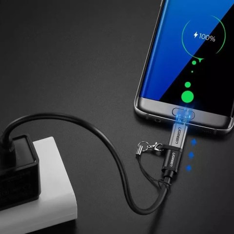 UGreen Adapter UGREEN przejściówka z USB Typ C na micro USB szary (50590) UGreen Adapter UGREEN przejściówka z USB Typ C na micro USB szary (50590)