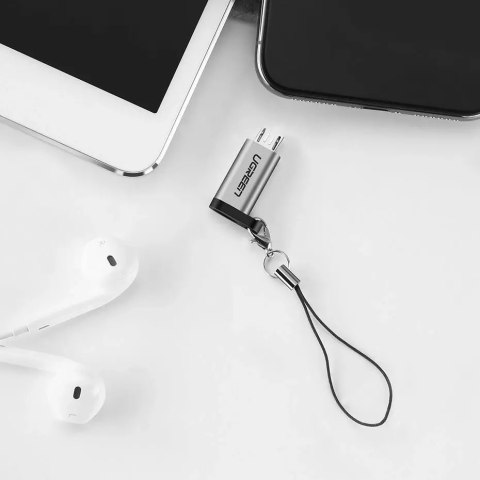 UGreen Adapter UGREEN przejściówka z USB Typ C na micro USB szary (50590) UGreen Adapter UGREEN przejściówka z USB Typ C na micro USB szary (50590)